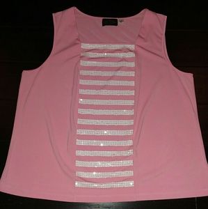 Sleeveless Bob Mackie Shirt